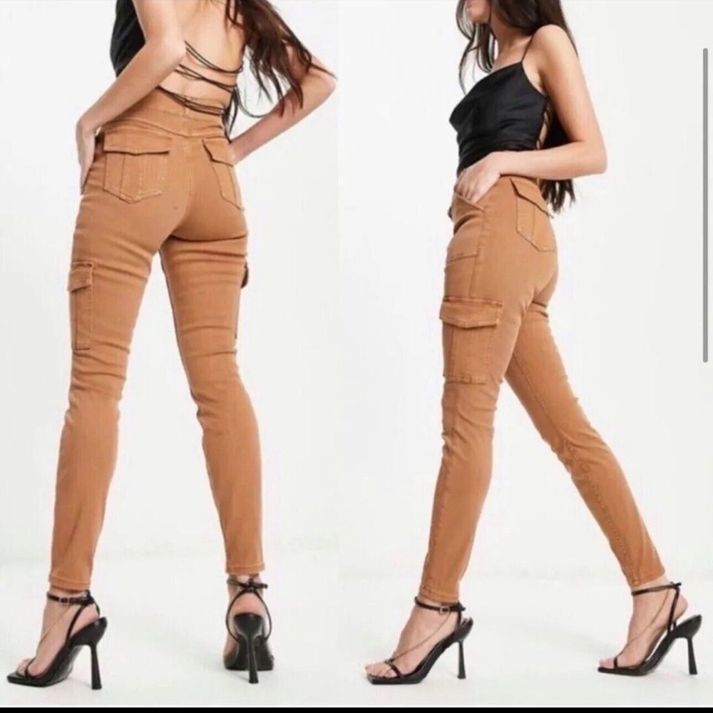 Spanx‎ stretch twill cargo High-Waisted nwt